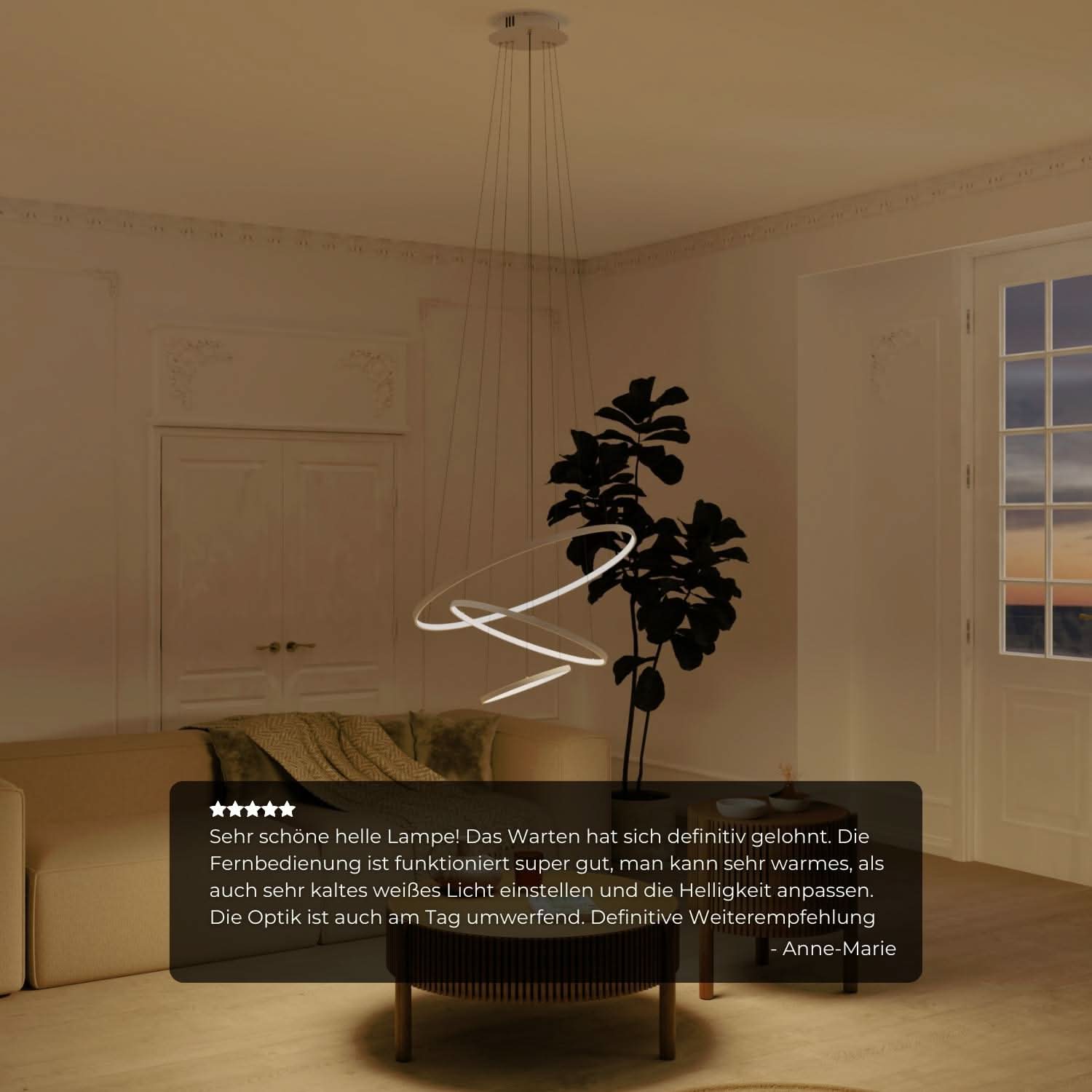 B-stock: Omeva design ringhanglamp