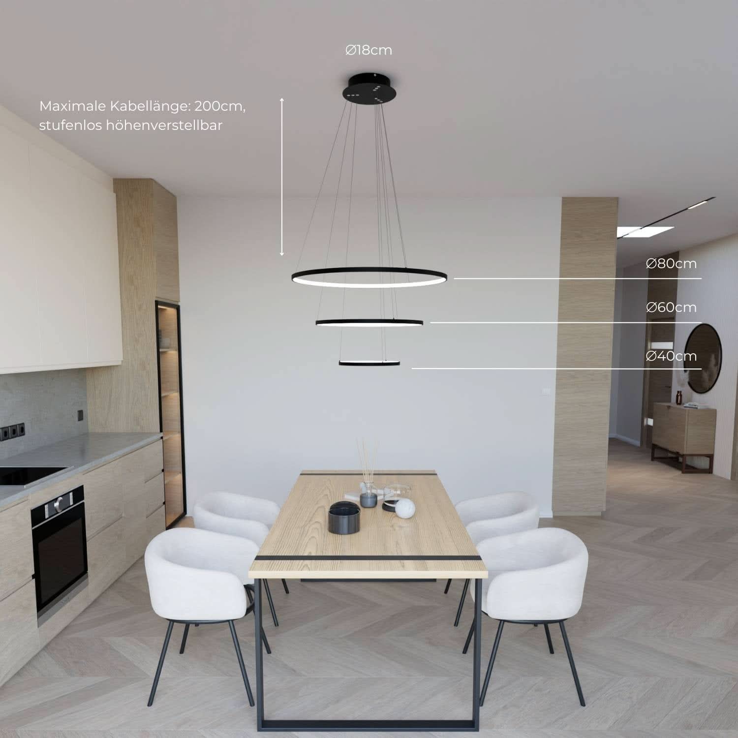 B-stock: Omeva design ringhanglamp