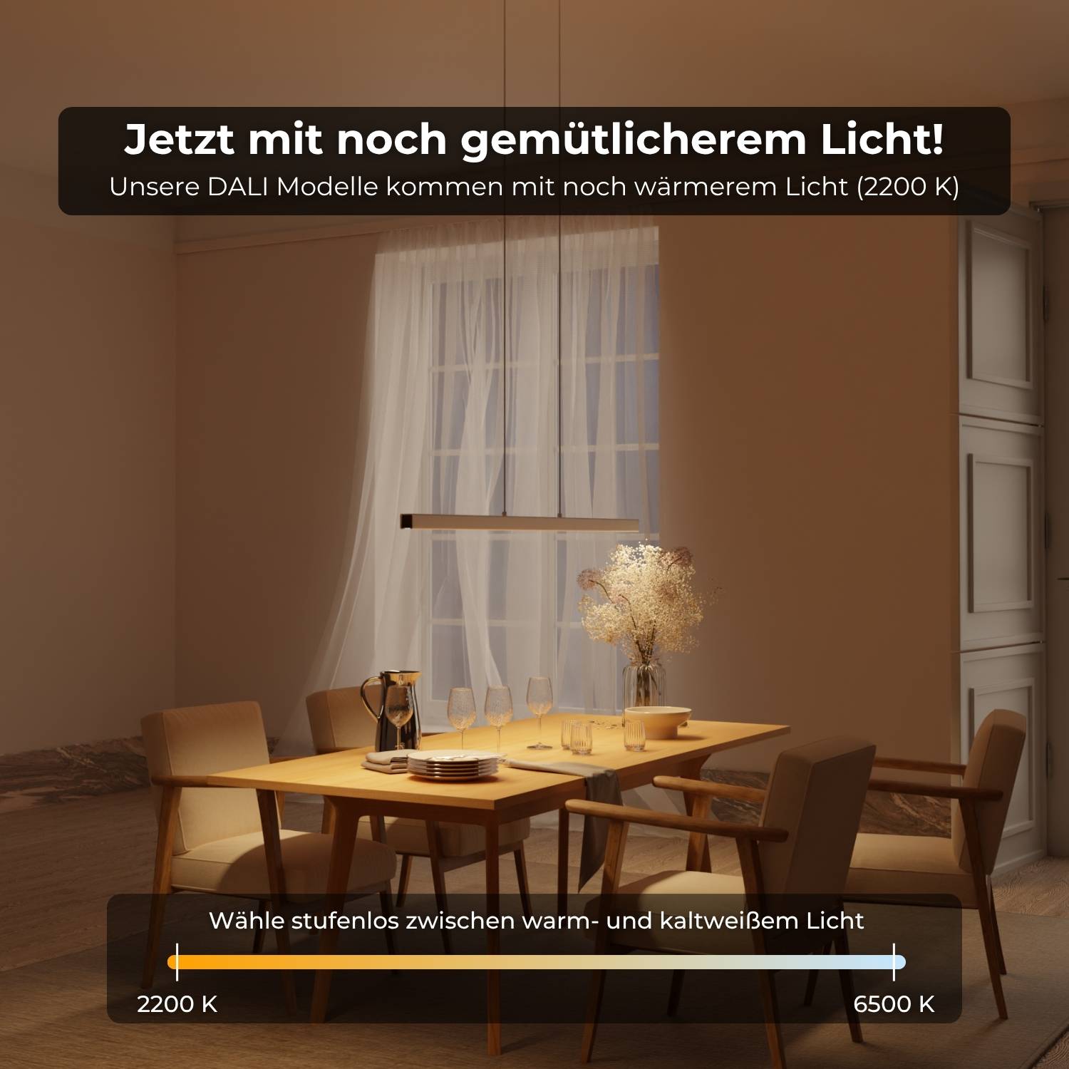 DALI-2 DT8: Calimera hanglamp