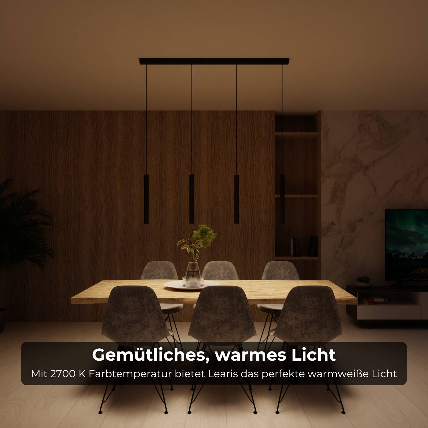 Dali-2 dt8: Learis pendant lamp