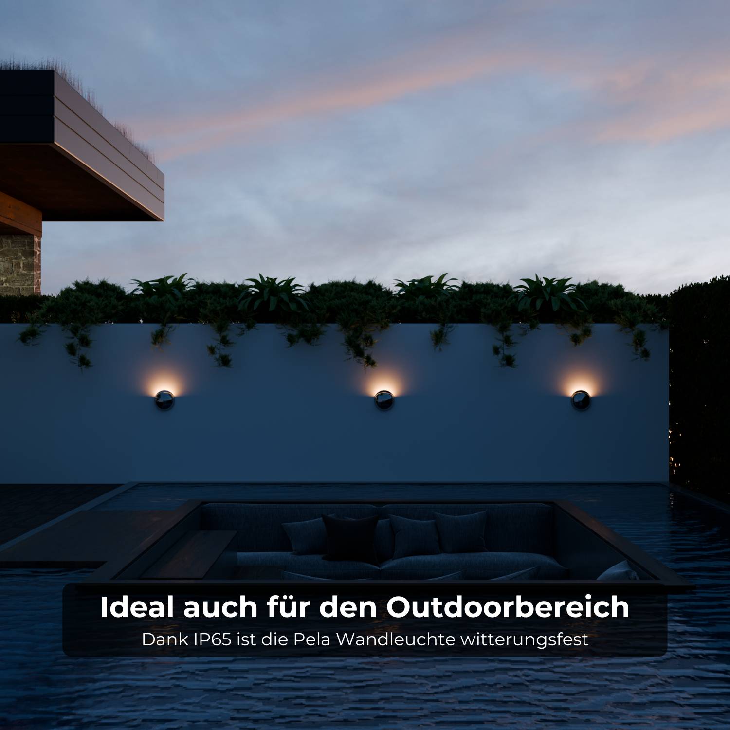 Pela Wandleuchte