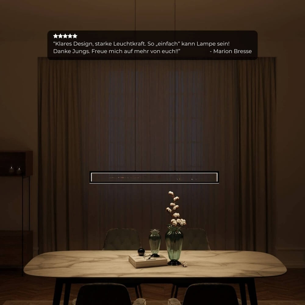 Revaris designer pendant light