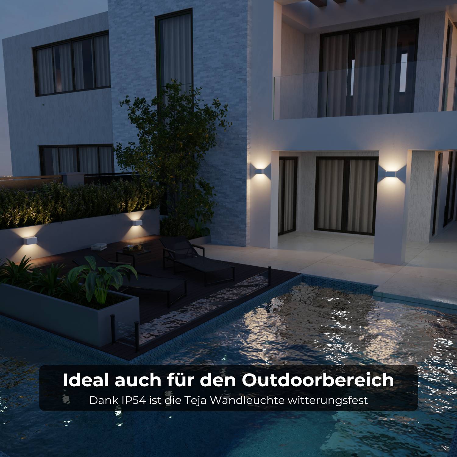 Teja wall light