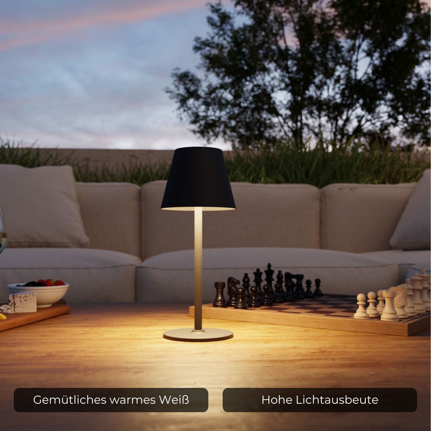 Velaris batterij tafellamp