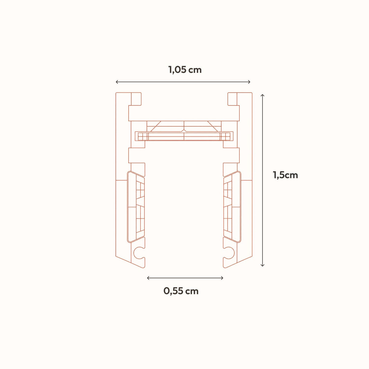 Trevo modulares Schienensystem
