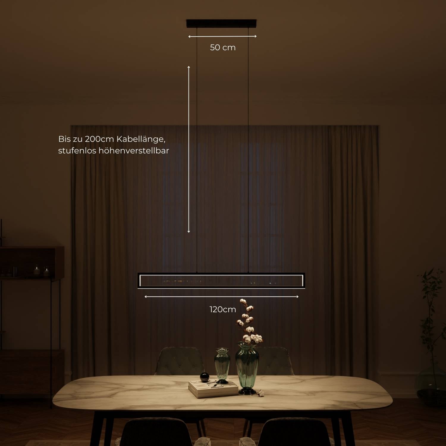 Revaris designer pendant light