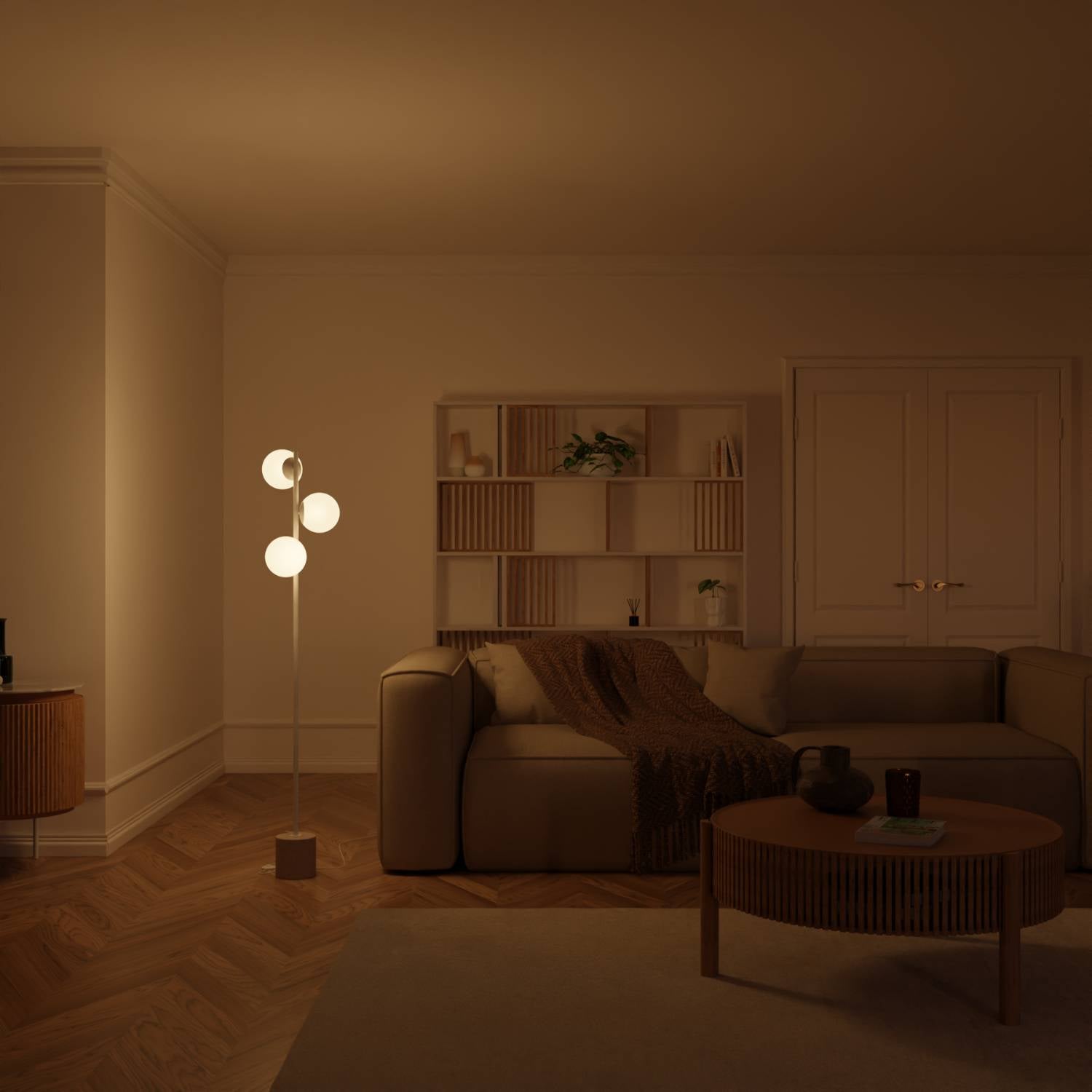 Rovea designer floor lamp