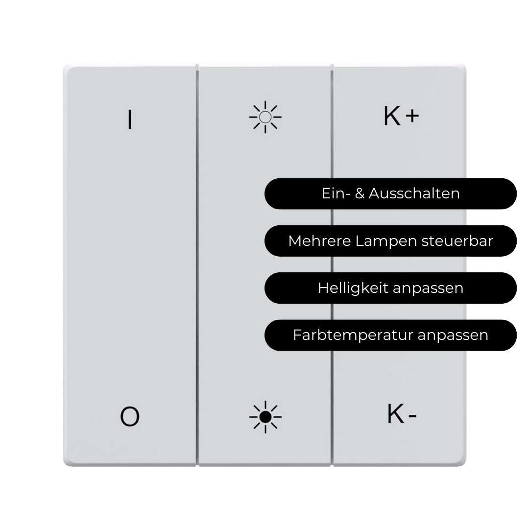 Kabelloser Bluetooth Dimmschalter
