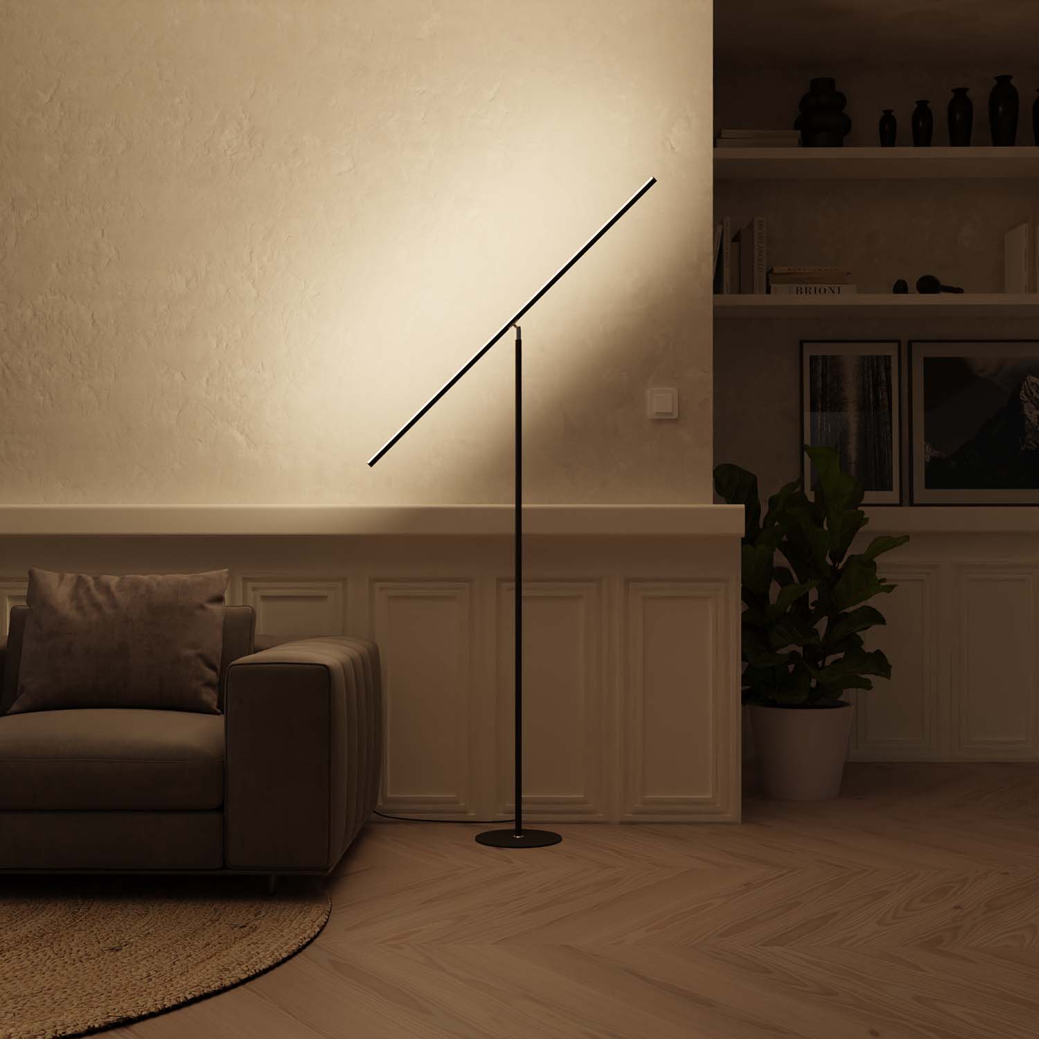 TaVemo Smart Home Designer Floor Lamp